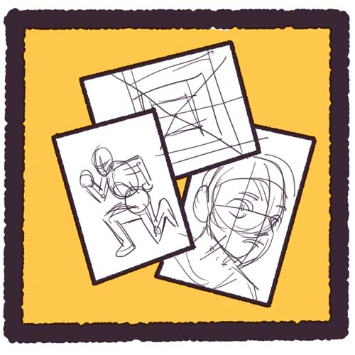 disegno per il fumetto
