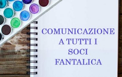 COMUNICAZIONE AI SOCI FREQUENTANTI le attività culturali e artistiche