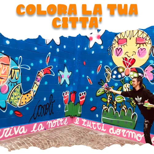 Art Factory Lab – Colora la tua città a Selvazzano – Da qui alle stelle