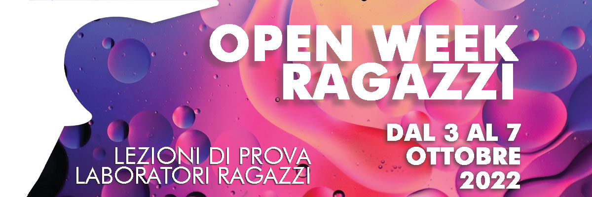 Open Week Ragazzi